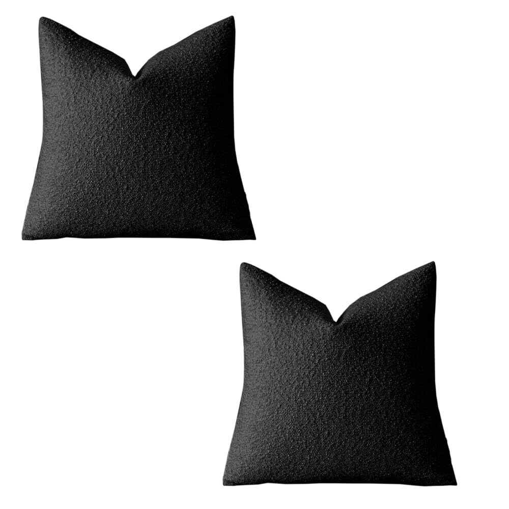 2042 Throw Pillow Covers,2PCS 18" x 18" Square Decorative Pillowcases